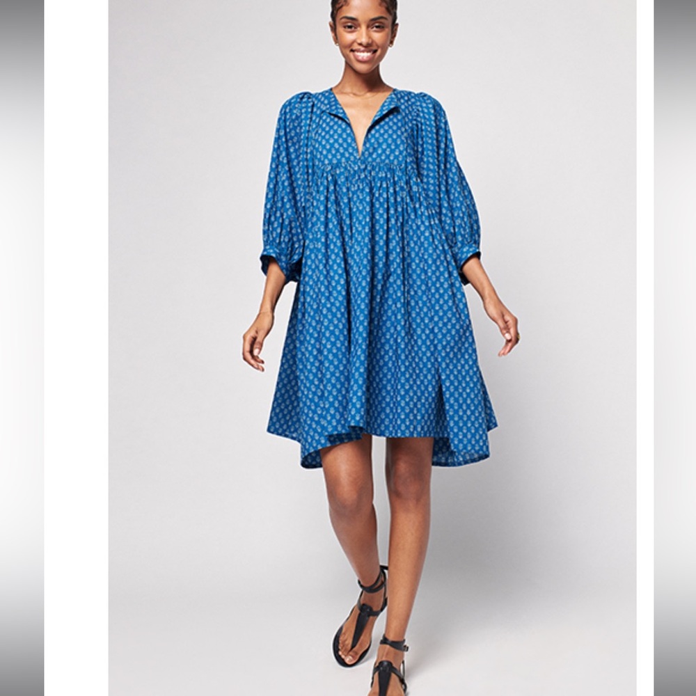 Faherty Lyla organic cotton dress